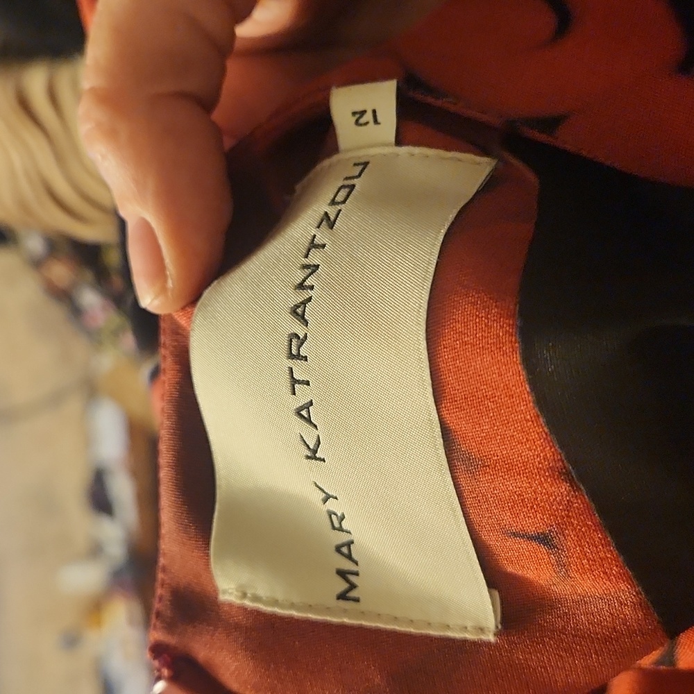 Mary Katrantzou silk dress size 8(12UK) in VGUC - Picture 14 of 14